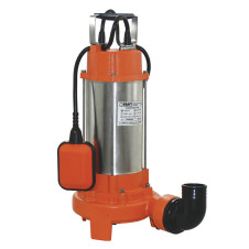 KRAFT: ΥΠΟΒΡΥΧΙΑ ΑΝΤΛΙΑ ΛΥΜΑΤΩΝ INOX ΜΕ ΚΟΠΤΗΡΑ 1300W - 63560