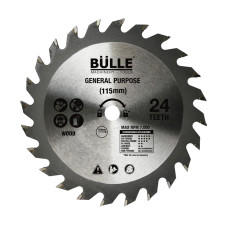 BULLE: ΔΙΣΚΟΣ ΚΟΠΗΣ ΞΥΛΟΥ 24 ΔΟΝΤΙΩΝ 115x9.5 mm - 64287