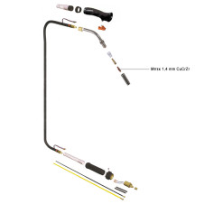 ΑΚΡΟΦΥΣΙΟ (ΜΠΕΚ) CuCrZr D1.4mm ΤΣΙΜΠΙΔΑΣ MIG N40 & NW501 - 660153