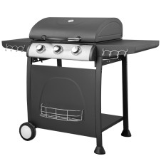 UNIMAC: ΨΗΣΤΑΡΙΑ ΥΓΡΑΕΡΙΟΥ BBQ BASIC - 3 ΕΣΤΙΩΝ - 661312