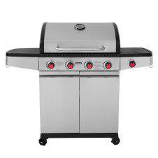 UNIMAC: ΨΗΣΤΑΡΙΑ ΥΓΡΑΕΡΙΟΥ INOX BBQ PREMIUM LINE - 4 ΕΣΤΙΕΣ ΚΑΙ 1 ΠΛΑΪΝΟ ΜΑΤΙ - 661317