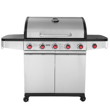 UNIMAC: ΨΗΣΤΑΡΙΑ ΥΓΡΑΕΡΙΟΥ INOX BBQ PREMIUM LINE - 5 ΕΣΤΙΕΣ ΚΑΙ 1 ΠΛΑΪΝΟ ΜΑΤΙ - 661318