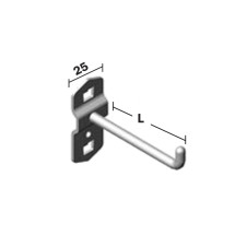 BULLE: ΓΑΝΤΖΟΣ ΜΟΝΟΣ L:150mm ΓΙΑ ΠΛΑΤΗ ΔΙΑΤΡΗΤΗ HP-15 & HP-21 ΚΑΙ ΕΡΓΑΛΕΙΟΦΟΡΕΙΣ - 66454