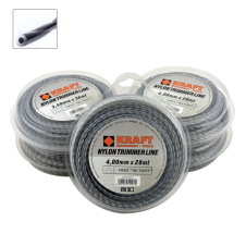 KRAFT: ΜΕΣΙΝΕΖΑ - ΝΗΜΑ ΚΟΠΗΣ ΕΛΙΚΟΕΙΔΗΣ TRI-TWIST Φ 3.00mm ΣΥΣΚΕΥΑΣΙΑ 50 ΜΕΤΡΑ (450gr) - 69353