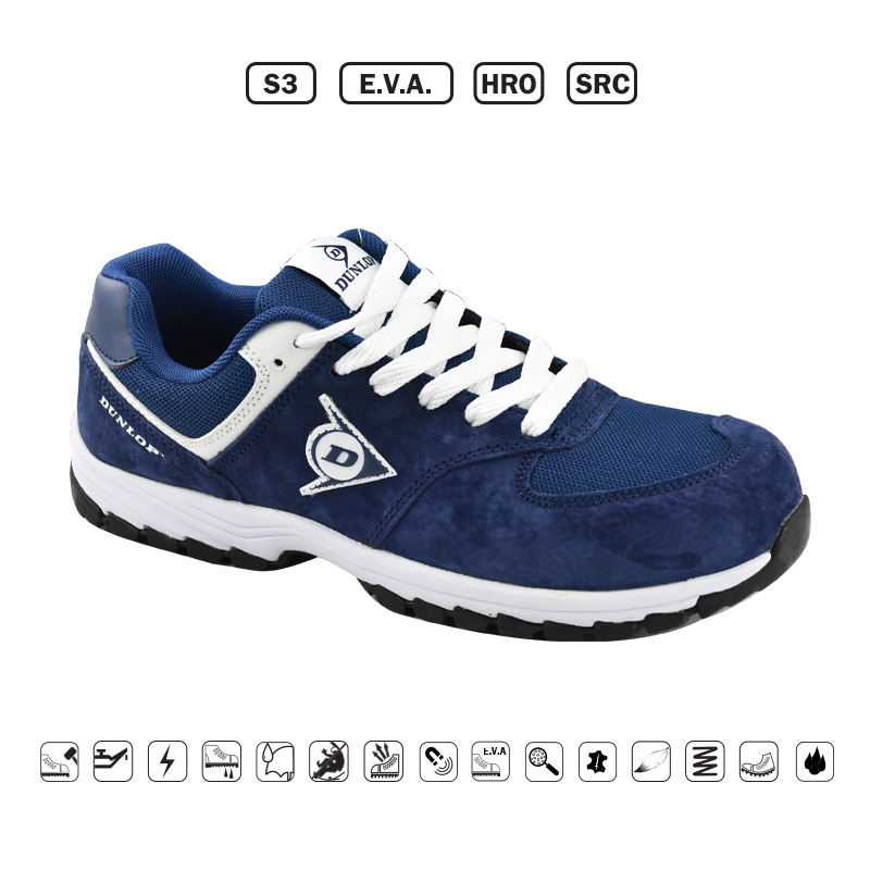 DUNLOP: ΠΑΠΟΥΤΣΙΑ ΕΡΓΑΣΙΑΣ SUEDE+MESH FLYING ARROW - ΜΠΛΕ - S3,E.V.A.,HRO,SRC- ΜΕΓΕΘΟΣ42 - 710853 DUNLOP: ΠΑΠΟΥΤΣΙΑ ΕΡΓΑΣΙΑΣ SUEDE+MESH FLYING ARROW - ΜΠΛΕ - S3,E.V.A.,HRO,SRC- ΜΕΓΕΘΟΣ42 - 710853