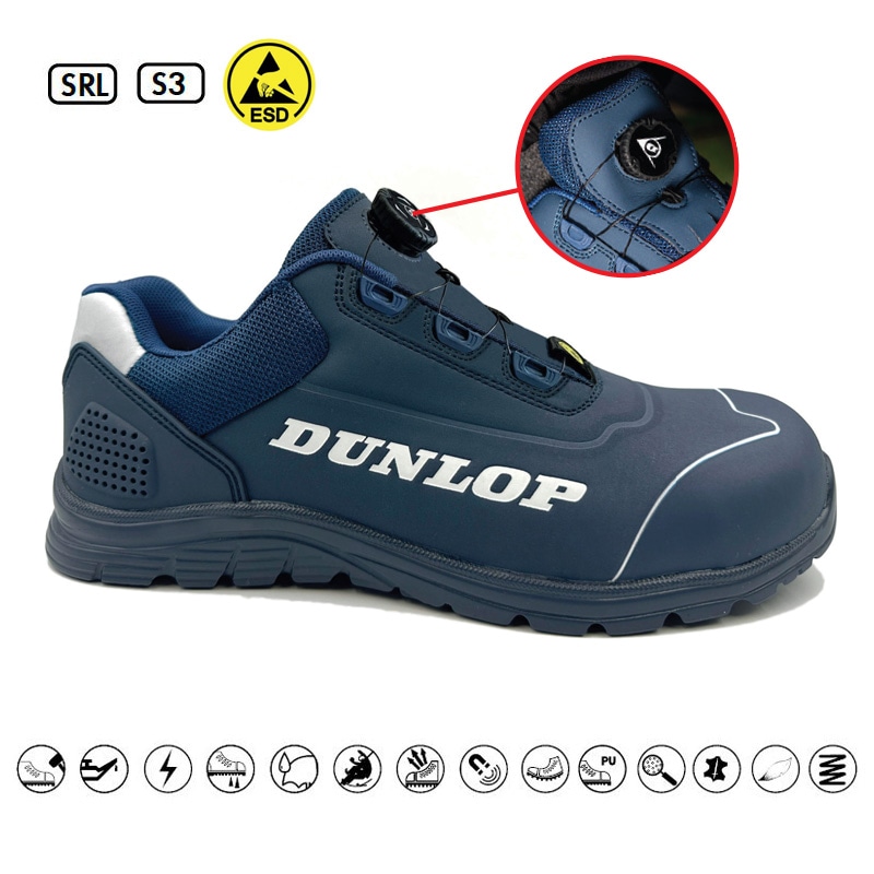 ΠΑΠΟΥΤΣΙΑ DUNLOP MATT ΜΠΛΕ NAVY S3 ΜΕΓ.44 - 711044 ΠΑΠΟΥΤΣΙΑ DUNLOP MATT ΜΠΛΕ NAVY S3 ΜΕΓ.44 - 711044