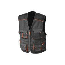 UNIMAC: ΓΙΛΕΚΟ ΕΡΓΑΣΙΑΣ ME 11 ΤΣΕΠΕΣ ΓΚΡΙ - TETORON COTTON 270gr/m2 - EN ISO 20345:2011:  ΜΕΓΕΘΟΣ XL - 720127