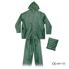 ΑΔΙΑΒΡΟΧΟ ΠΟΛΥΕΣΤΕΡΑ ΣΕΤ ΤΖΑΚΕΤ ΠΑΝΤΕΛΟΝΙ ΠΡΑΣΙΝΟ  - ΜΕΓΕΘΟΣ XL - 724001