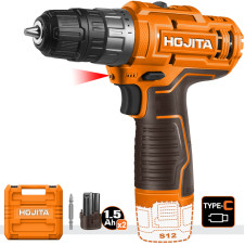 Δραπανοκατσάβιδο HOJITA 20Nm μπαταρίας 12V Βαλιτσάκι - HOJITA (601000.0010)