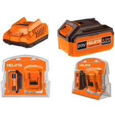Σετ μπαταρίας HOJITA 20V 1x4.0Ah & φορτιστής 2Α - HOJITA (601001.0011)