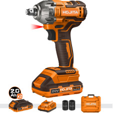 Μπουλονόκλειδο HOJITA Brushless 300Nm μπαταρίας 20V Βαλιτσάκι - HOJITA (601008.0000)