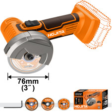 Γωνιακός τροχός HOJITA  mini 76mm μπαταρίας 20V SOLO - HOJITA (601011.0000)