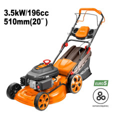 Μηχανή γκαζόν βενζίνης 196cc 4,7HP - HOJITA (601047.0005)