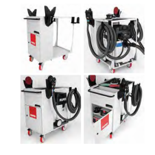 RUPES  Κιτ εργασίας & μεταφοράς προιόντων  (Σταθμός Απορρόφησης - Καρότσι)  RUPES KC28/STD (160069)