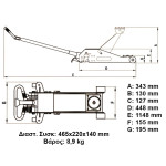 EXPRESS: ΚΑΡΟΤΣΟΓΡΥΛΛΟΣ 2TON - 60604